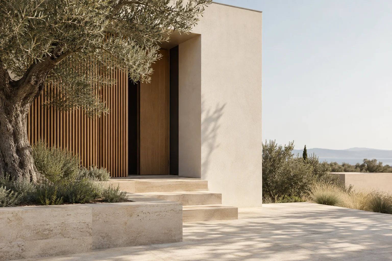 Arquitectura residencial contemporánea de carácter ilustrativo